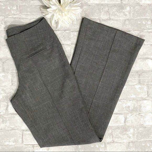 Suzy Shier Patterned Gray Dress Pants - Picture 6 of 11